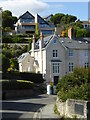 Houses old and new in Salcombe