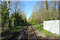 Railway towards Romsey