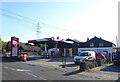 Service station on Halterworth Lane