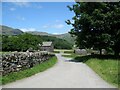 SD3096 : Coniston Hall access road by Adrian Taylor