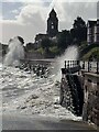 Windy day at Seacombe