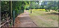 Footpath alongside the Little Ouse