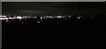 Night view of Nottingham from Roughill Wood