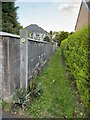 Llandough public footpath to Penarth Road