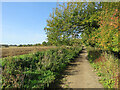 Strethall: footpath to Elmdon