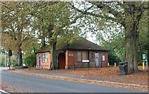 SP7761 : Closed public toilets in Abington Park, Northampton by David Howard