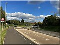 SK5659 : Approaching Roundabout on the A6117 by Jonathan Clitheroe