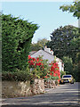 Madeley Road entering Beckbury in Shropshire