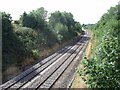 Railway west of Austhorpe Lane