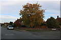 Birchfield Road East at the junction of Hervey Close