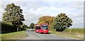 The no. 7 bus on Wetherby Road (A661), Stockeld, Spofforth