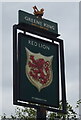 Sign for the Red Lion, Stubbington