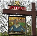 Sign for the Pilgrim Inn