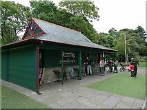 ST1776 : Food kiosk in Bute Park, Cardiff by David Smith