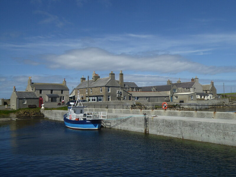 Harbour at Kettletoft, Sanday © Alpin Stewart :: Geograph Britain and ...