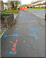 Map of underground services, Lakin Road, Warwick