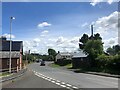 The A483 passing through Beulah