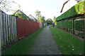 Path leading to Wellside Avenue, Kingshills