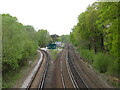 Junction on the South Western main line