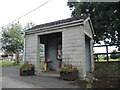 Bus shelter in Mathern