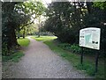 Path onto Southampton Common