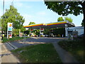 Service station on Burgess Road