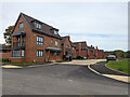 Houses on Parker Close, Woodgate, Pease Pottage