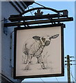 Sign for the Lamb Inn