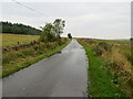 Minor road heading in the direction of Buckieburn