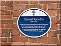 Edward Knowles plaque