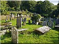 Graves on the hillside, St Brynach