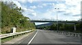 Footbridge over A470 west of Merthyr Tydfil