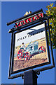 The Jolly Farmer, Worplesdon - pub sign