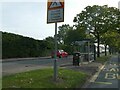 Bus shelter on Pwllmelin Road, Llandaff