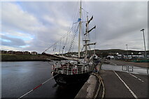 NX1898 : "La Malouine" at Girvan Harbour by Billy McCrorie
