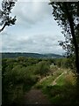 Footpath from Taff Trail to Gelli Hirion Industrial Estate