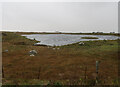 NF7949 : Unnamed loch on Benbecula by Hugh Venables