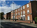 Modern town houses, Crewe Road, Sandbach