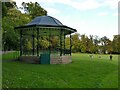 SJ8663 : Bandstand in Congleton park by Stephen Craven