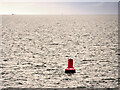 SD1803 : Liverpool Bay, Queen's Channel Marker Buoy Q4 by David Dixon
