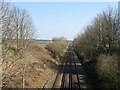 Railway towards Wareham