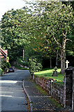 SJ7601 : Badger Lane in Beckbury, Shropshire by Roger  D Kidd