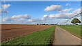 Farmland east of Beckbury in Shropshire