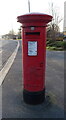 George V postbox on Castle Lane West