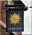 Sign for the Star Inn