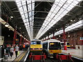 TQ2782 : Marylebone station platforms by Roy Hughes