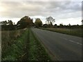 A495 Ellesmere Road towards Bronington