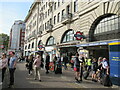 TQ2782 : Baker Street Underground station entrance by Roy Hughes