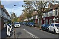 Electric car charging station, Clevedon Road