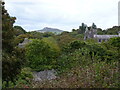 SM7525 : View over Bishop's Palace ruins to Penberry by Jeff Gogarty